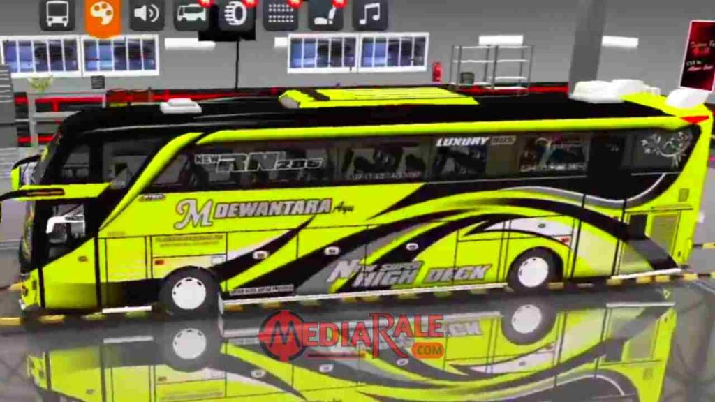 Livery Bus Pariwisata M Dewantara SHD Ori