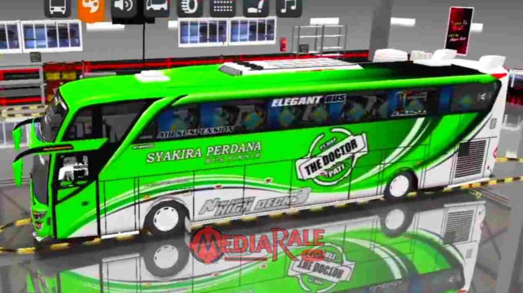 Livery Bus Pariwisata Syaakira Perdana SHD Ori