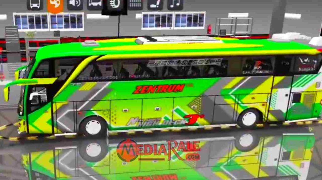 Livery Bus Pariwisata Zentrum SHD Ori