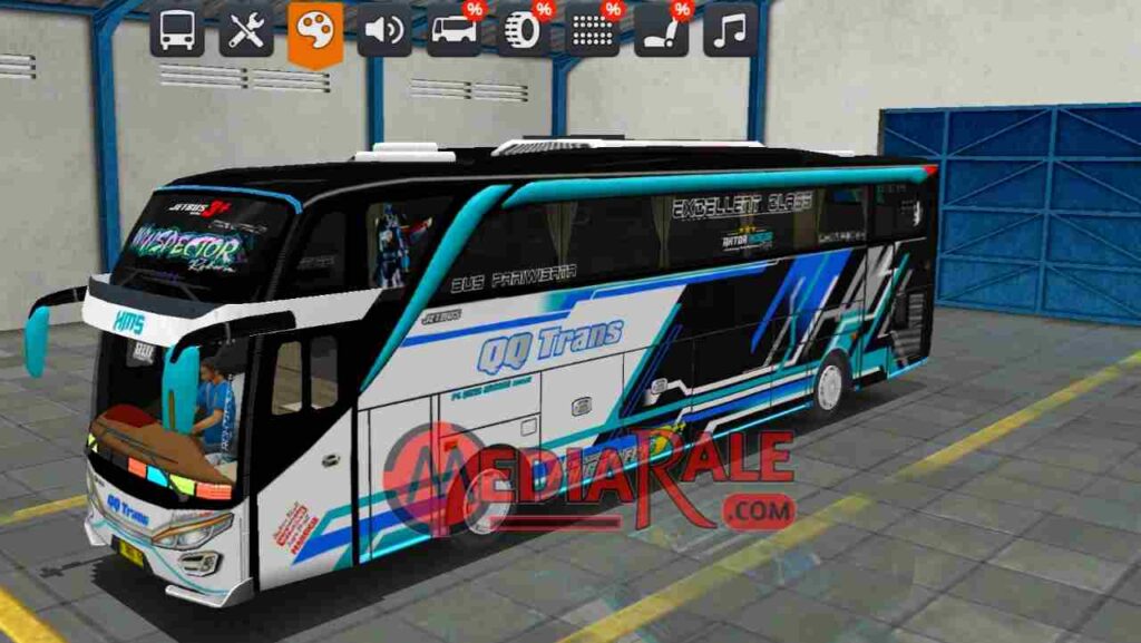 Livery BUSSID QQ Trans Winspector