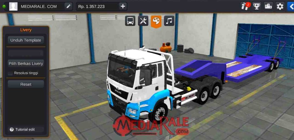 mod bussid truk hino