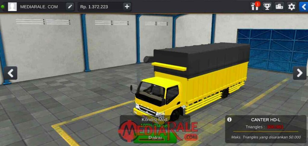 mod bussid truk hino