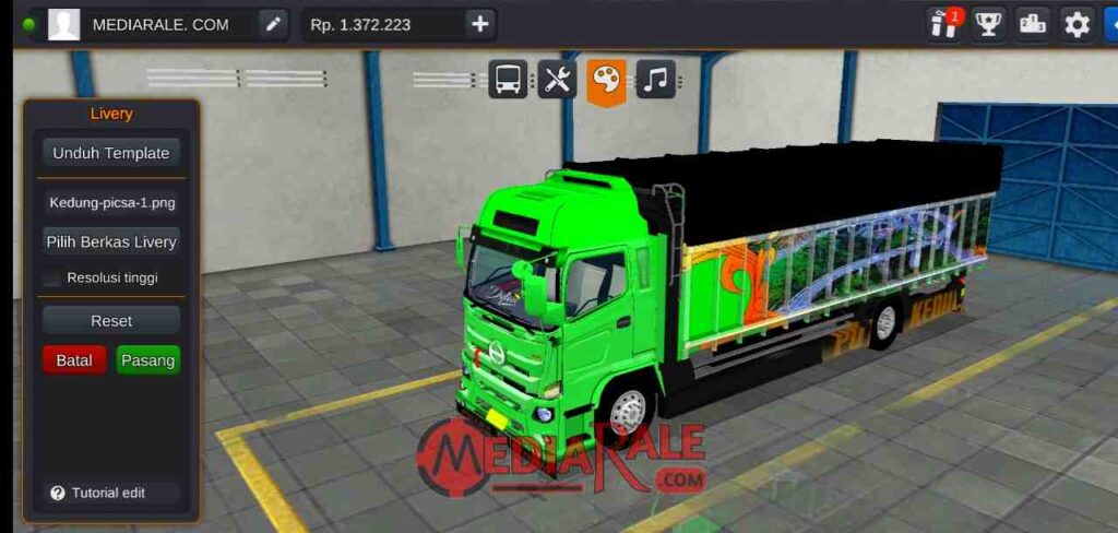 mod bussid truk hino