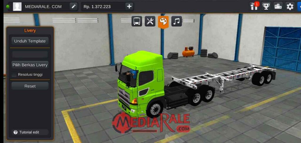 mod bussid truk hino