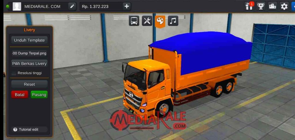 mod bussid truk hino