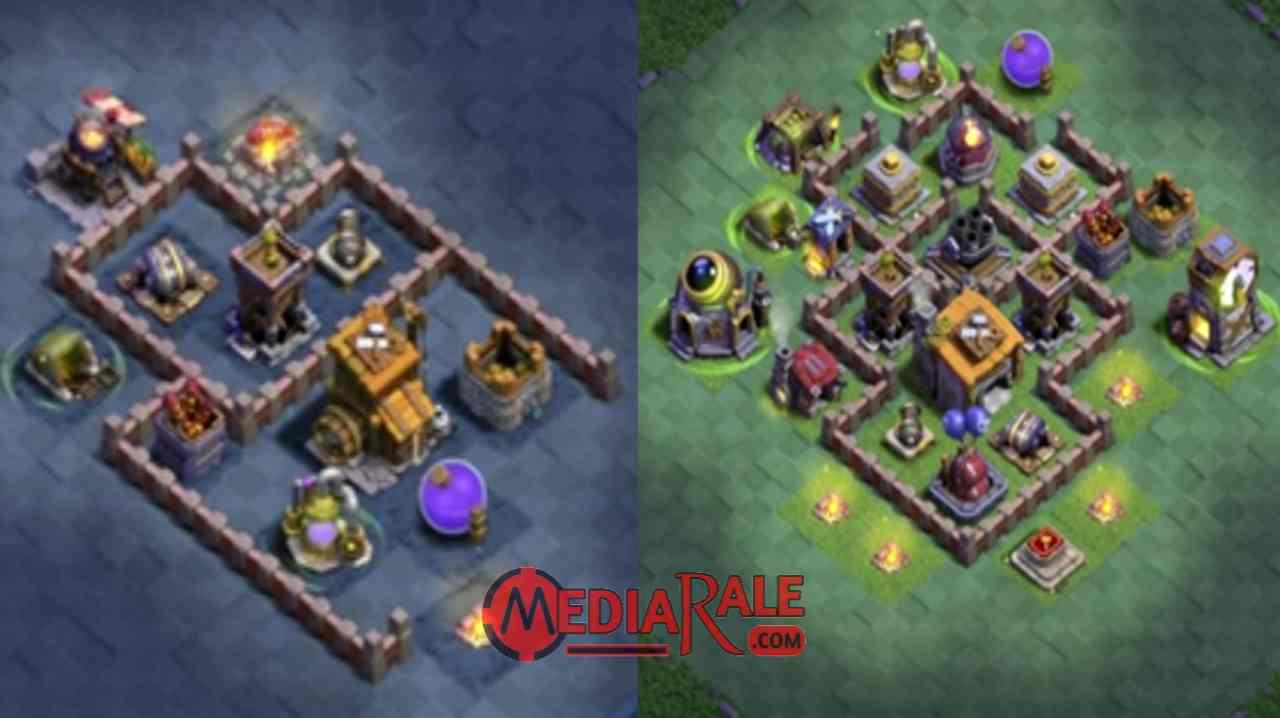 Base Aula Tukang Level 6 COC Base TH 6 Malam COC