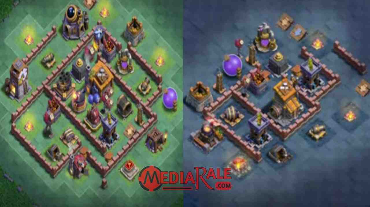 Base Aula Tukang Level 7 COC Base TH 7 Malam
