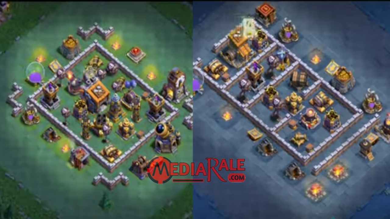 Base Aula Tukang Level 9 COC Base TH 9 Malam