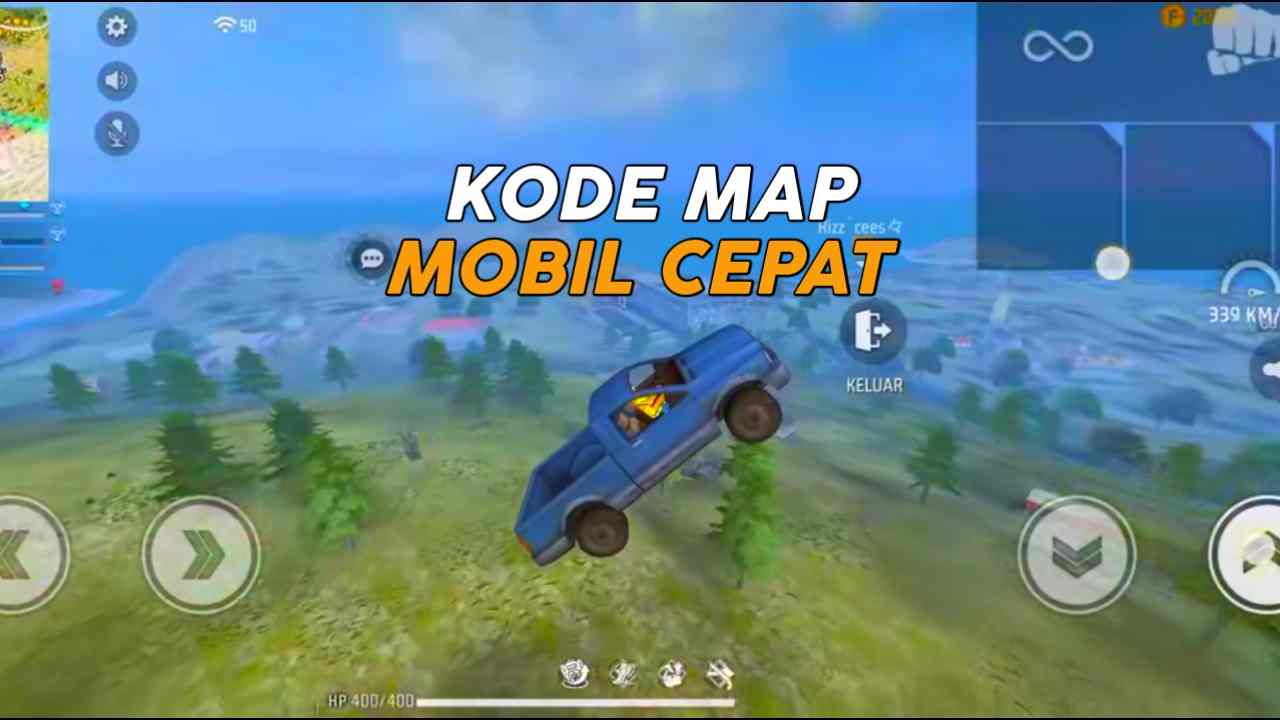 kode map mobil cepat ff