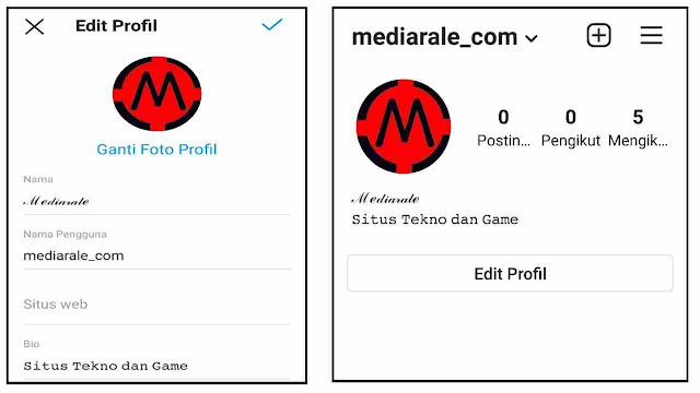Cara Mengubah Font Caption, Nama, Bio di IG Cara Mengubah Font Caption, Nama, Bio di IG